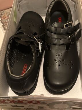 NIB Bongo Anita Women’s Black Buckle Shoes – Size 9M